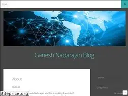 Sites similar to ganeshnadarajanblog.wordpress.com
