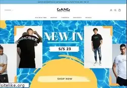 Sites similar to gang-clothing.gr