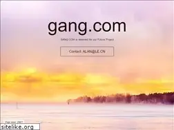 Sites similar to gang.com