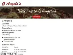 Sites similar to gangelospizza.com