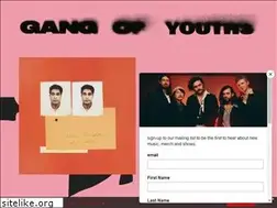 Sites similar to gangofyouths.com