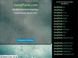 Sites similar to gangplank.com