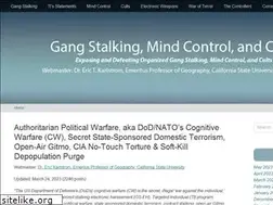 Sites similar to gangstalkingmindcontrolcults.com