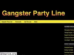 Sites similar to gangsterpartyline.com