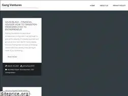 Sites similar to gangventures.com