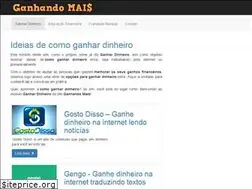 Sites similar to ganhandomais.com.br