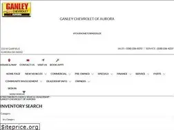 Sites similar to ganleychevyaurora.com
