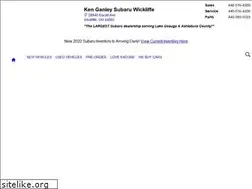 Sites similar to ganleysubarueast.com