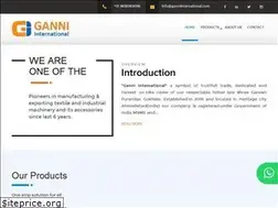Sites similar to ganniinternational.com