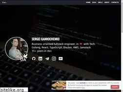 Sites similar to gannochenko.dev