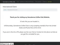 Sites similar to ganodermacoffeeclub.com