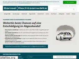 Sites similar to gansel-rechtsanwaelte.de