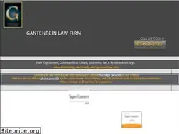 Sites similar to gantenbeinlaw.com