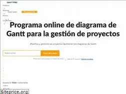 Sites similar to ganttpro.es