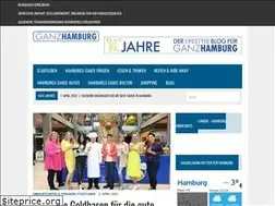 Sites similar to ganz-hamburg.de