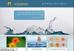 Sites similar to ganz-mensch.ch