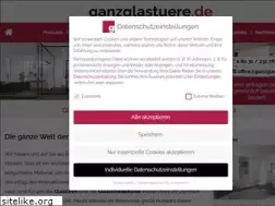 Sites similar to ganzglastuere.de