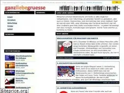 Sites similar to ganzliebegruesse.de