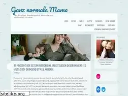 Sites similar to ganznormalemama.com