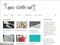 Sites similar to ganzschoenlaut.de