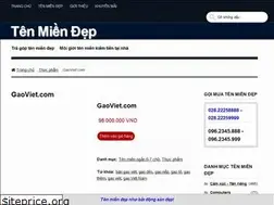 Sites similar to gaoviet.com