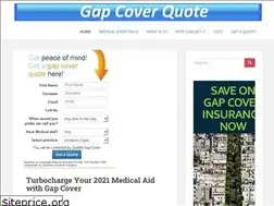 Sites similar to gap-cover-quote.co.za