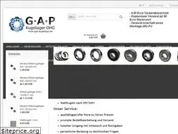 Sites similar to gap-kugellager.de