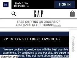 Sites similar to gap.co.uk