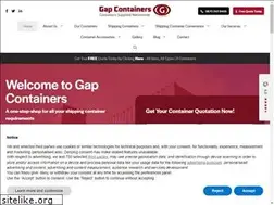 Sites similar to gapcontainers.co.uk