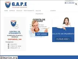 Sites similar to gapeserv.com.br