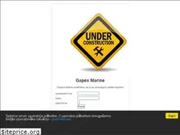 Sites similar to gapex-marine.si