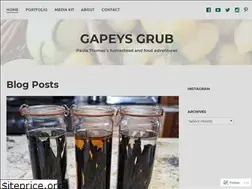 Sites similar to gapeysgrub.com