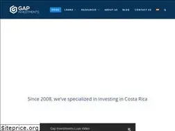 Sites similar to gapinvestments.com