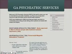 Sites similar to gapsychiatry.com