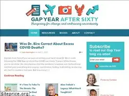 Sites similar to gapyearaftersixty.com