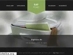 Sites similar to gapyears.de