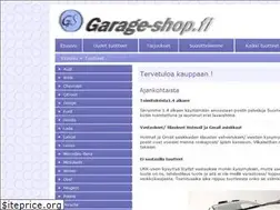 Sites similar to garage-shop.fi