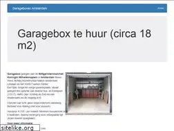 Sites similar to garageboxen-amsterdam.nl