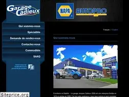Sites similar to garagecadieux.com
