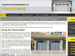 Sites similar to garagedoorbroomfieldco.com
