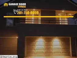 Sites similar to garagedoorcypresstx.com