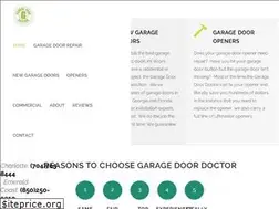 Sites similar to garagedoordoctor.com