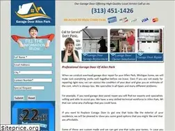 Sites similar to garagedoorofallenpark.com