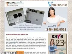 Sites similar to garagedoorofroyaloak.com