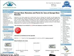 Sites similar to garagedoorremote.ca