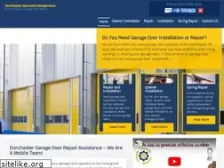 Sites similar to garagedoorrepairdorchester.net
