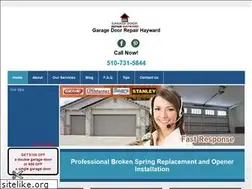 Sites similar to garagedoorrepairhayward.com