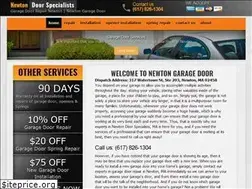 Sites similar to garagedoorrepairnewton.net