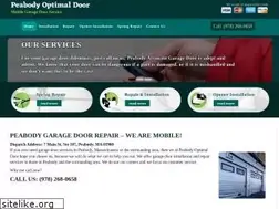 Sites similar to garagedoorrepairpeabody.net