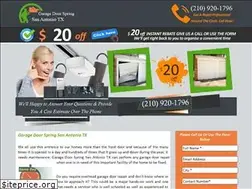Sites similar to garagedoorspringsanantonio.com